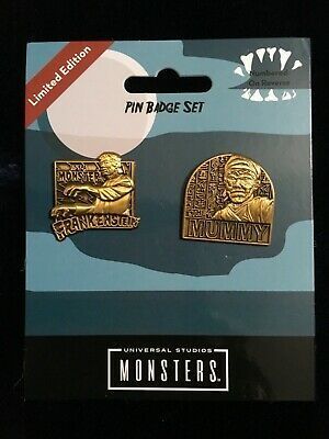 Universal Monsters Limited Edition Pin Badge Set